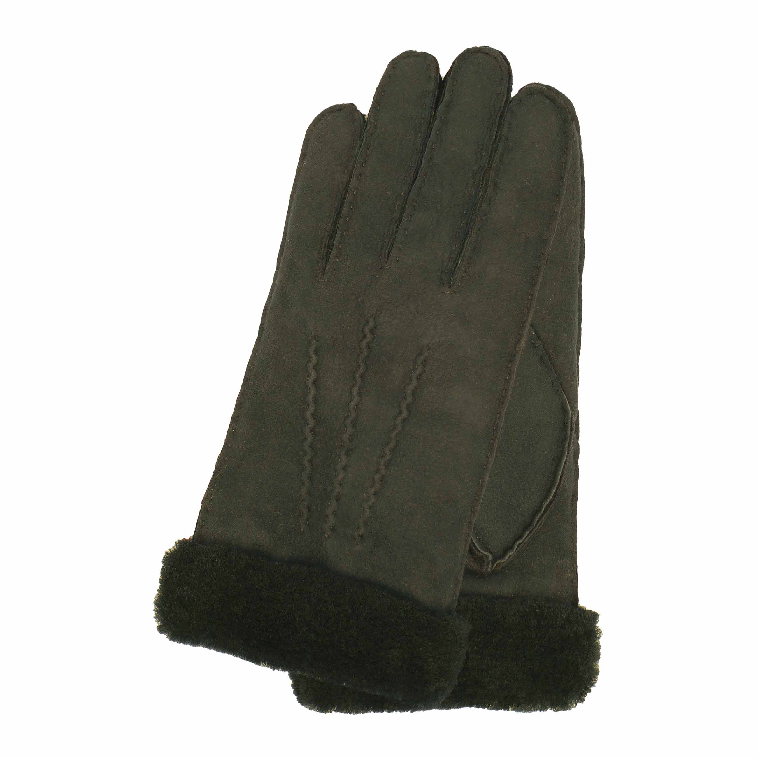 Kessler MATS Lammfellhandschuh Herren olive Lammfell