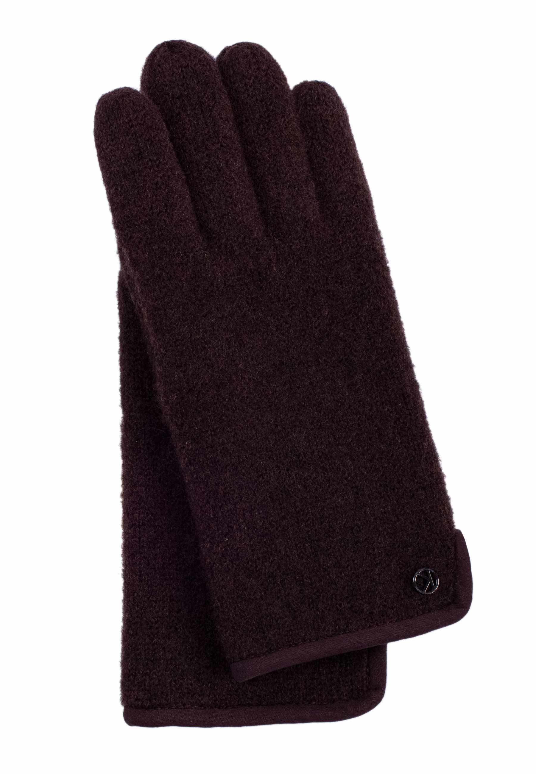 Kessler SASHA Strickhandschuh Damen Herren dark brown Schurwolle Kessler SASHA Strickhandschuh Damen Herren dark brown Schurwolle