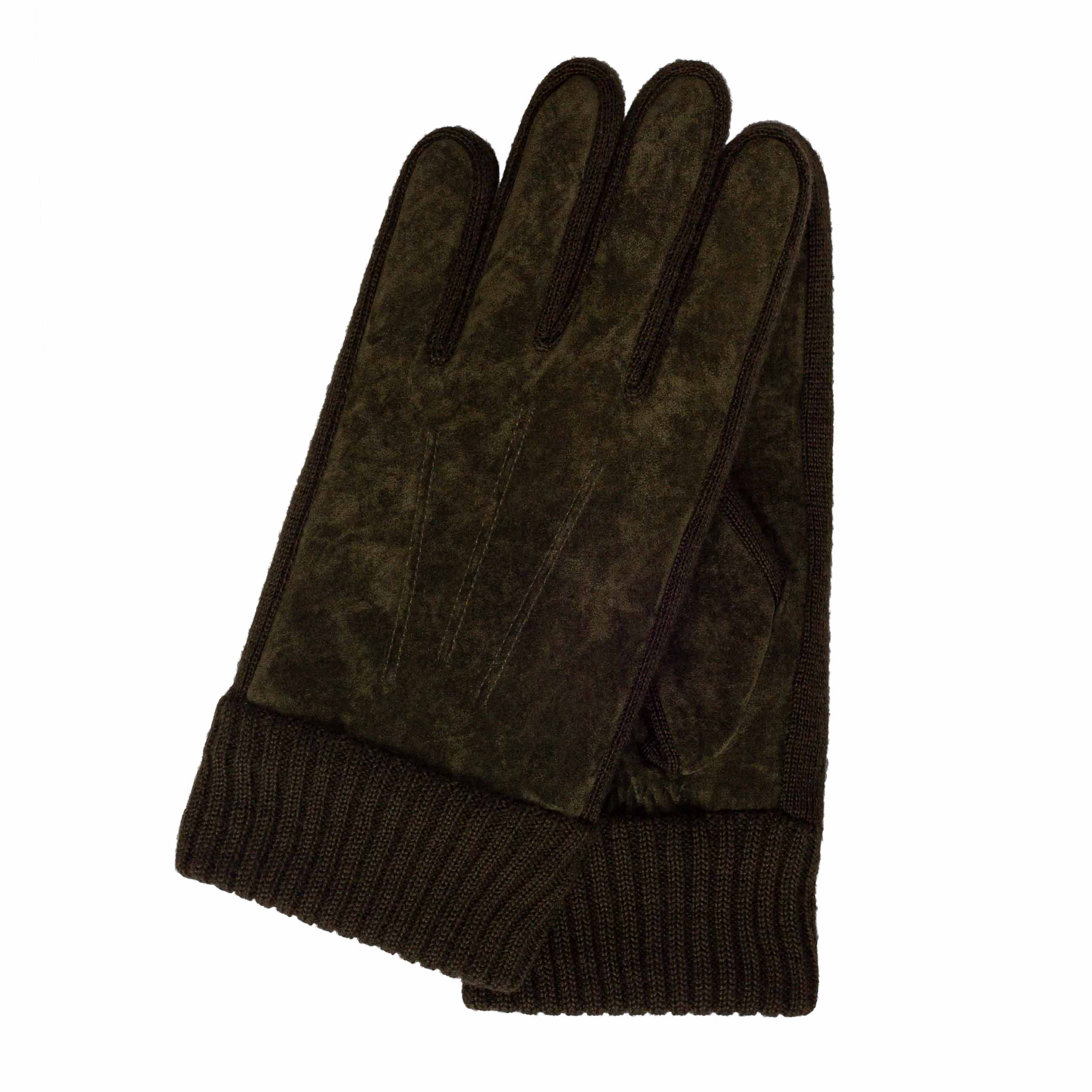Kessler STAN Lederhandschuh Herren olive Leder