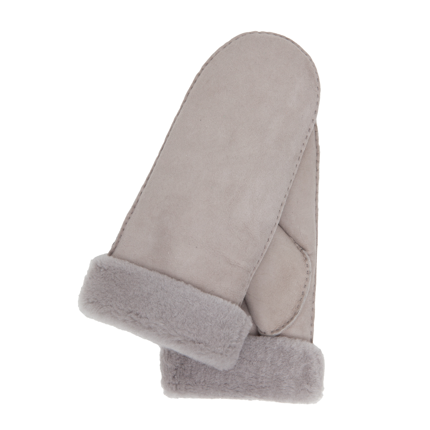 Kessler GRIT Fäustlinge Damen grey Merino Lammfell Kessler GRIT Fäustlinge Damen grey Merino Lammfell