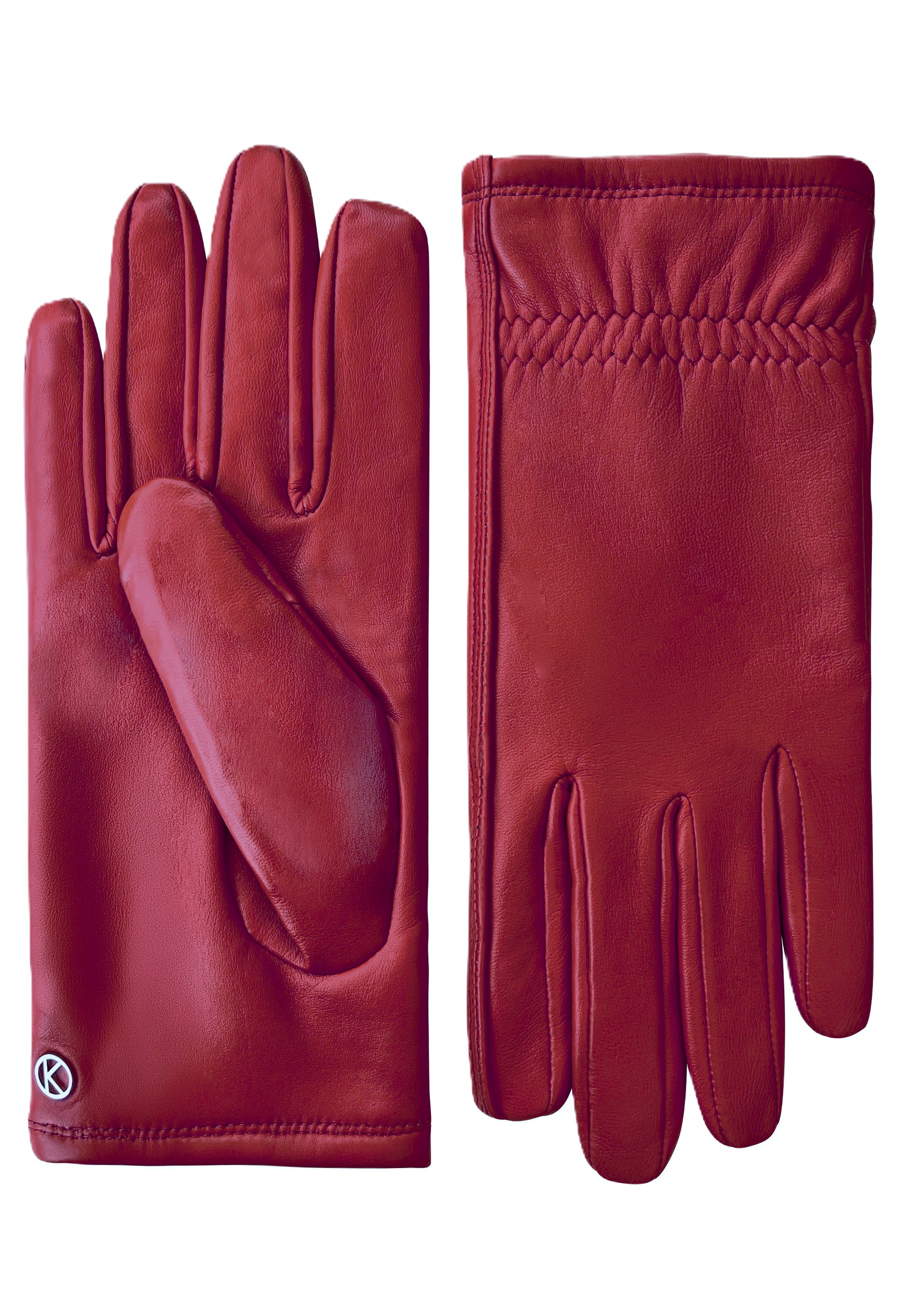 Kessler SADIE Lederhandschuhe Damen crimson red Leder