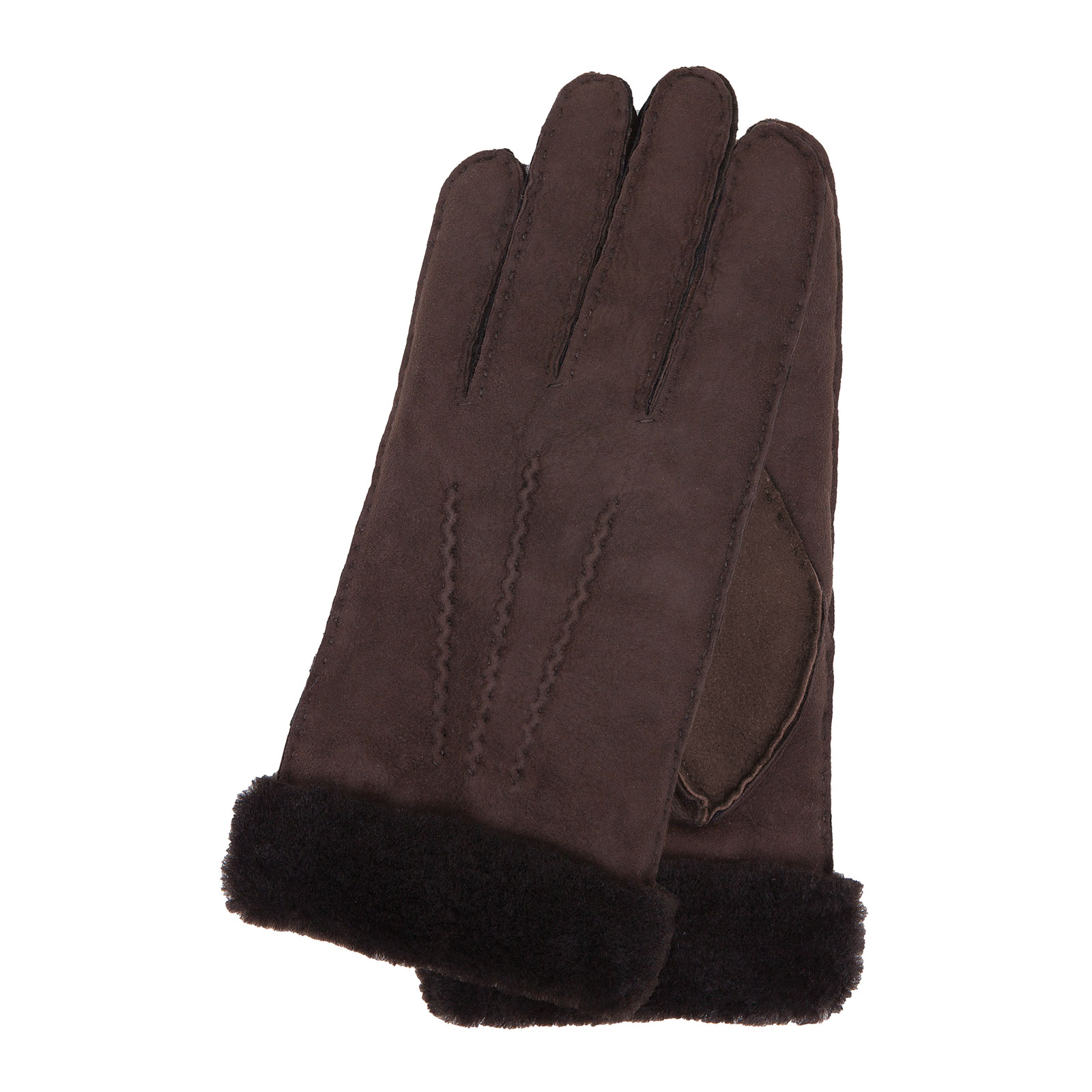 Kessler MATS Lammfellhandschuh Herren dark brown Lammfell Kessler MATS Lammfellhandschuh Herren dark brown Lammfell