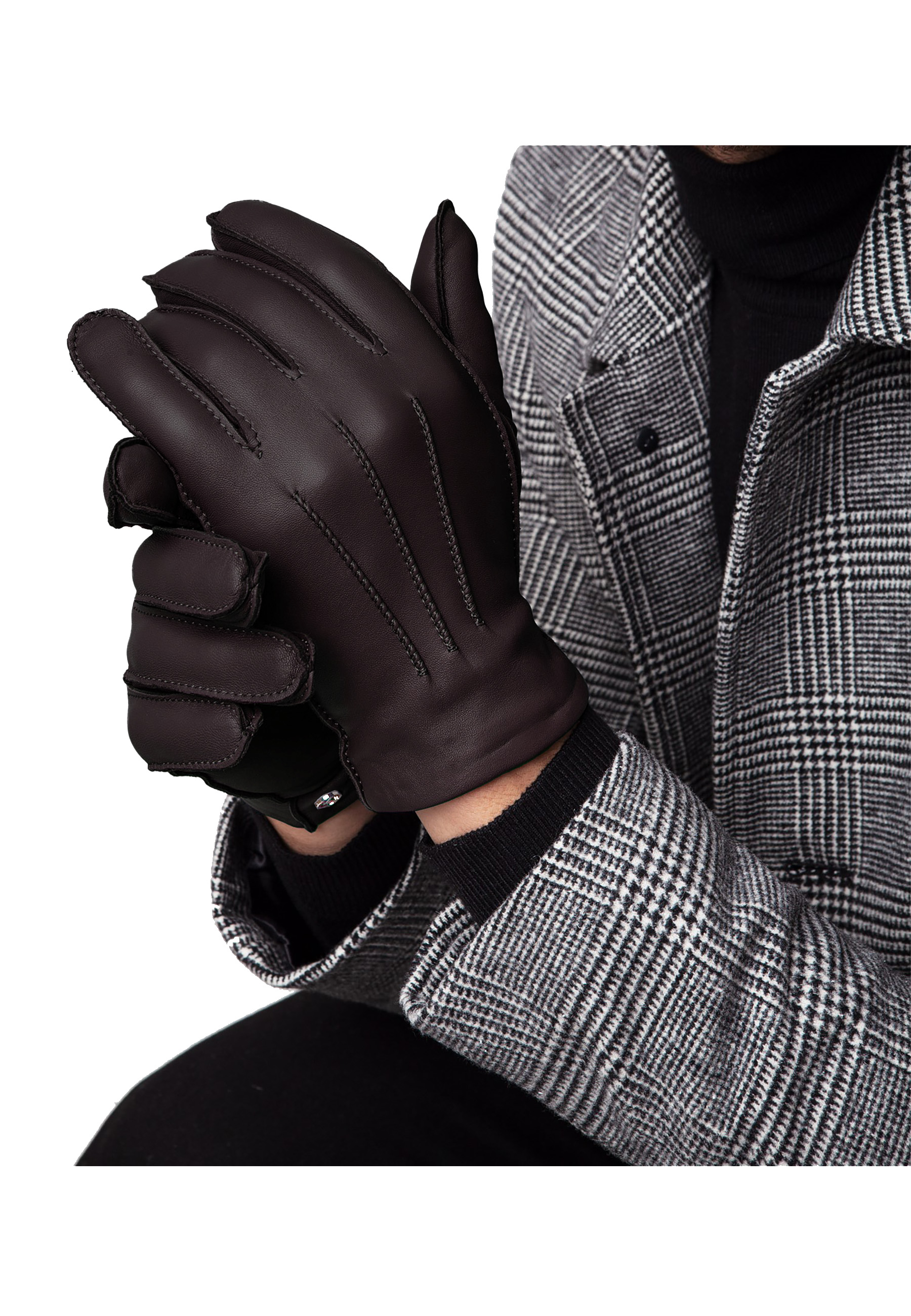 Kessler PAUL Lederhandschuh Herren schwarz Leder Kessler PAUL Lederhandschuh Herren schwarz Leder