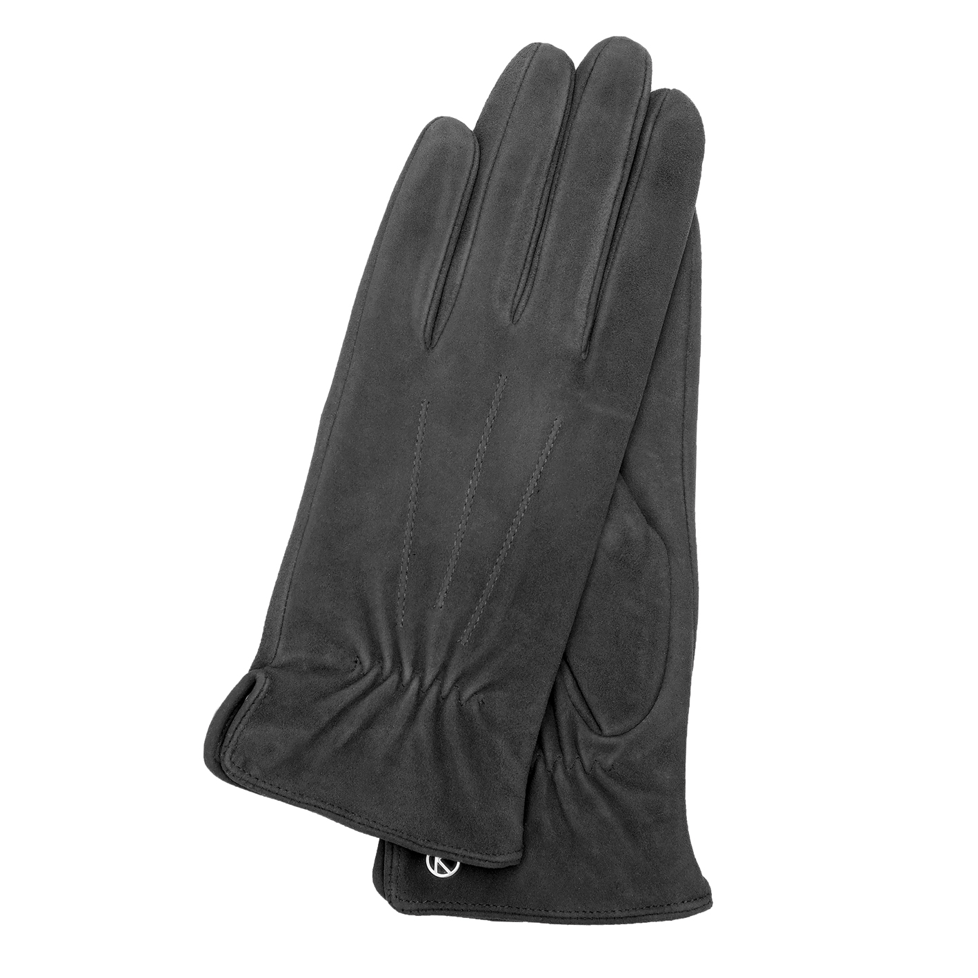 Kessler LUNA Samthandschuh Damen grey Leder Kessler LUNA Samthandschuh Damen grey Leder