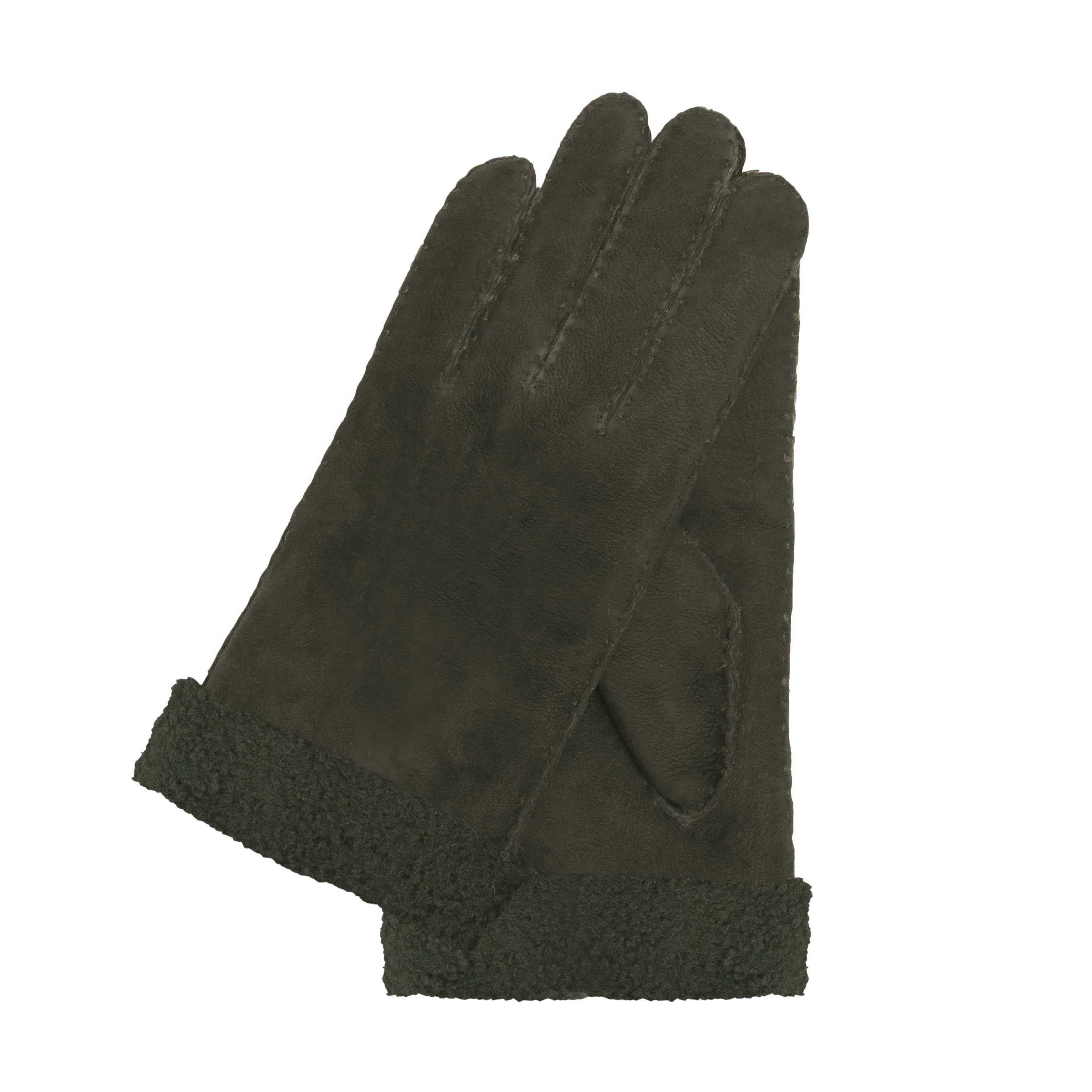 Kessler EDDA Lederhandschuh Damen olive Lammfell
