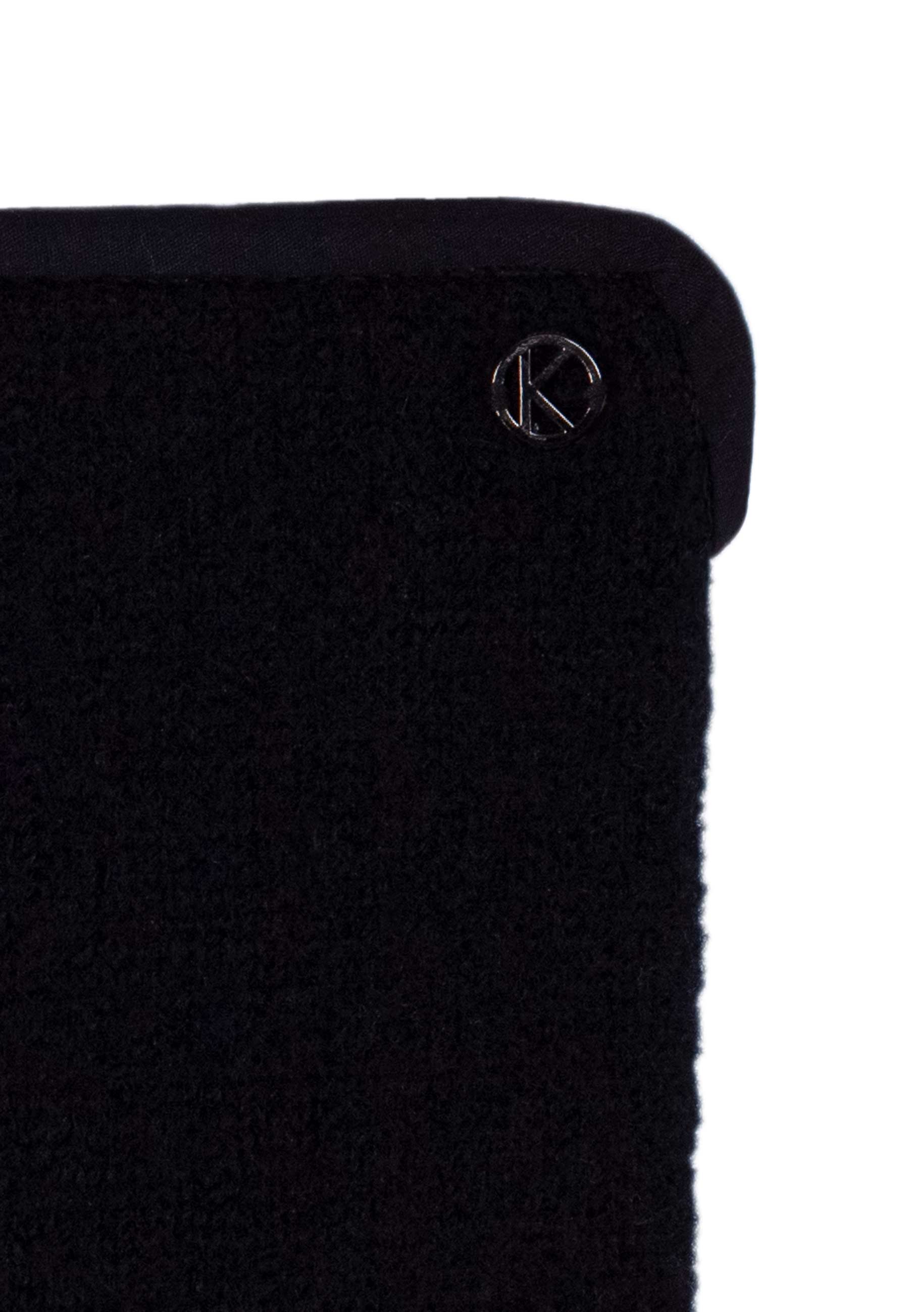 Kessler SASHA Strickhandschuh Damen Herren schwarz Schurwolle