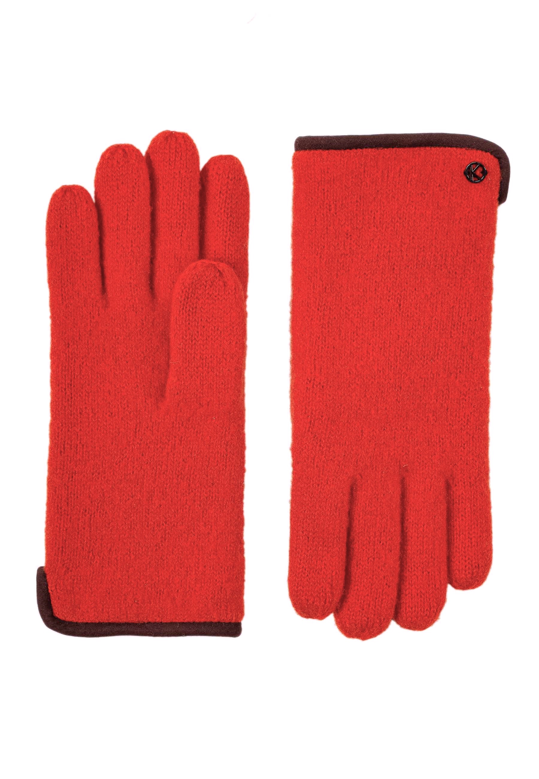Kessler SASHA Strickhandschuh Damen Herren orange Schurwolle Kessler SASHA Strickhandschuh Damen Herren orange Schurwolle