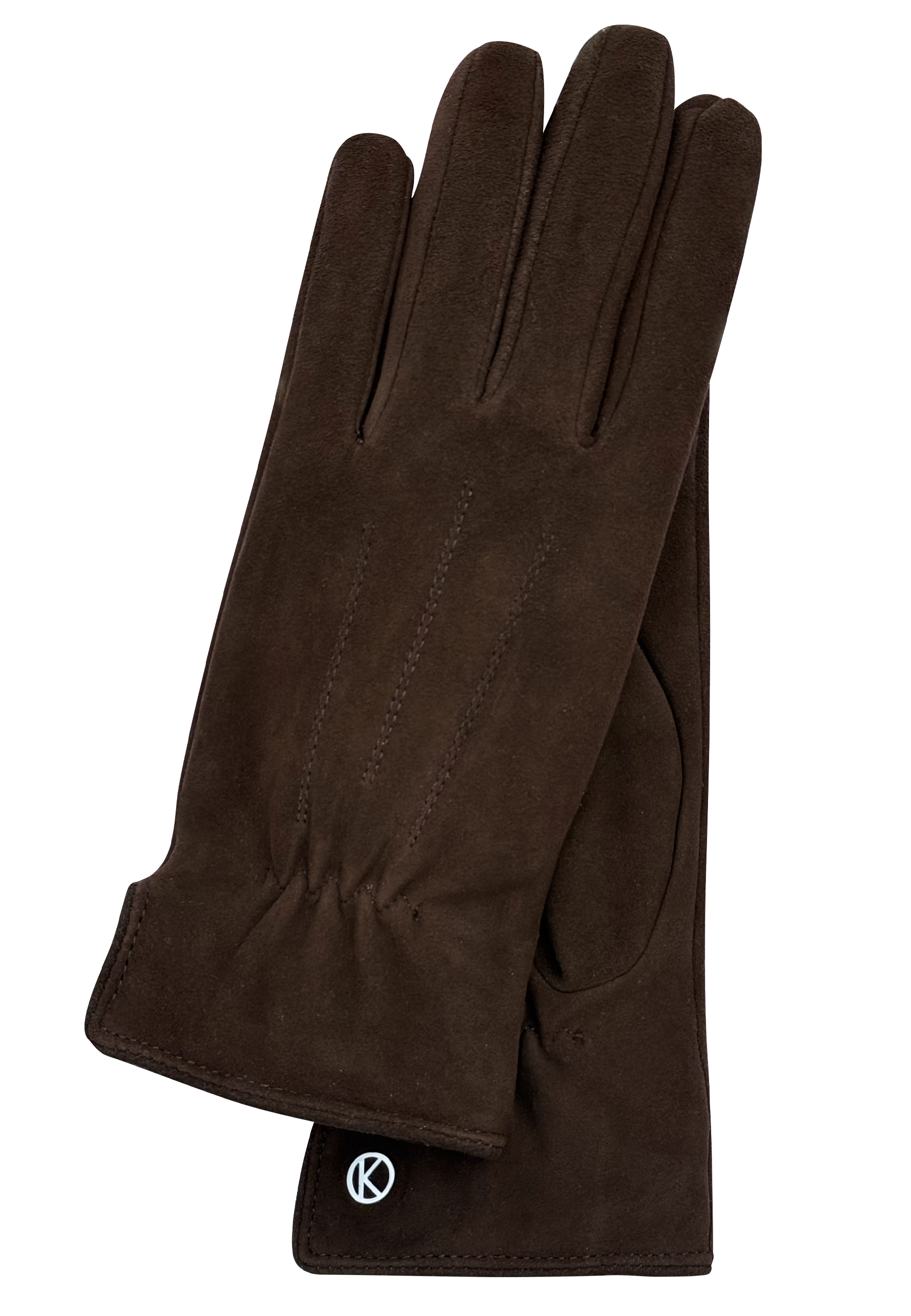 Kessler LUNA Samthandschuh Damen dark brown Leder Kessler LUNA Samthandschuh Damen dark brown Leder