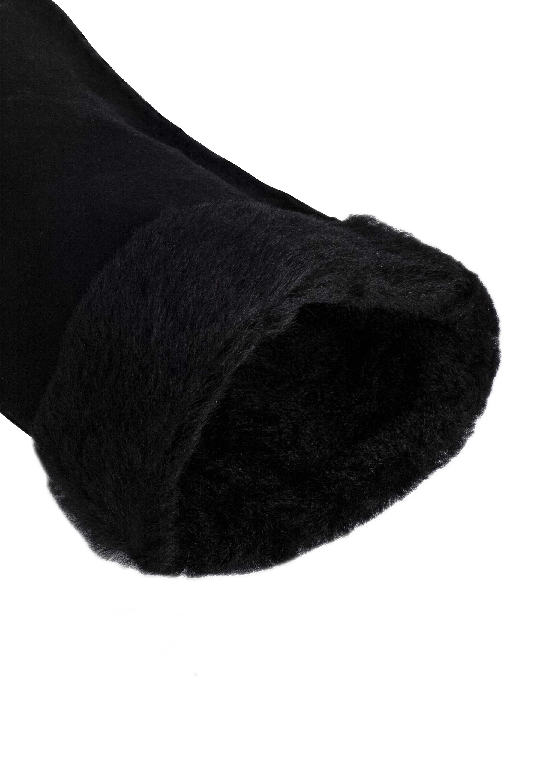 Kessler GRIT Fäustlinge Damen dark schwarz Merino Lammfell Kessler GRIT Fäustlinge Damen dark schwarz Merino Lammfell