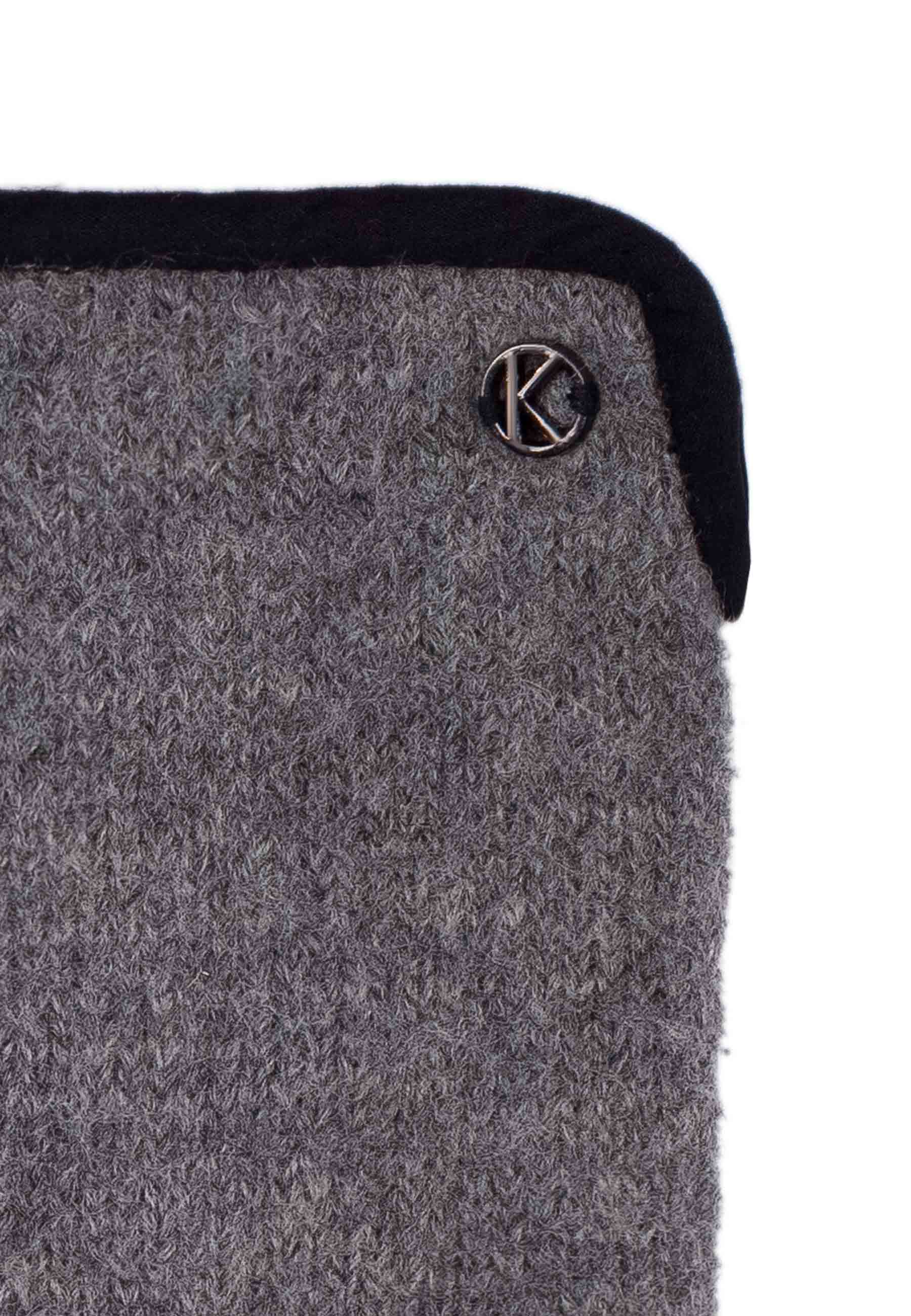 Kessler SASHA Strickhandschuh Damen Herren light grey melange Schurwolle Kessler SASHA Strickhandschuh Damen Herren light grey melange Schurwolle