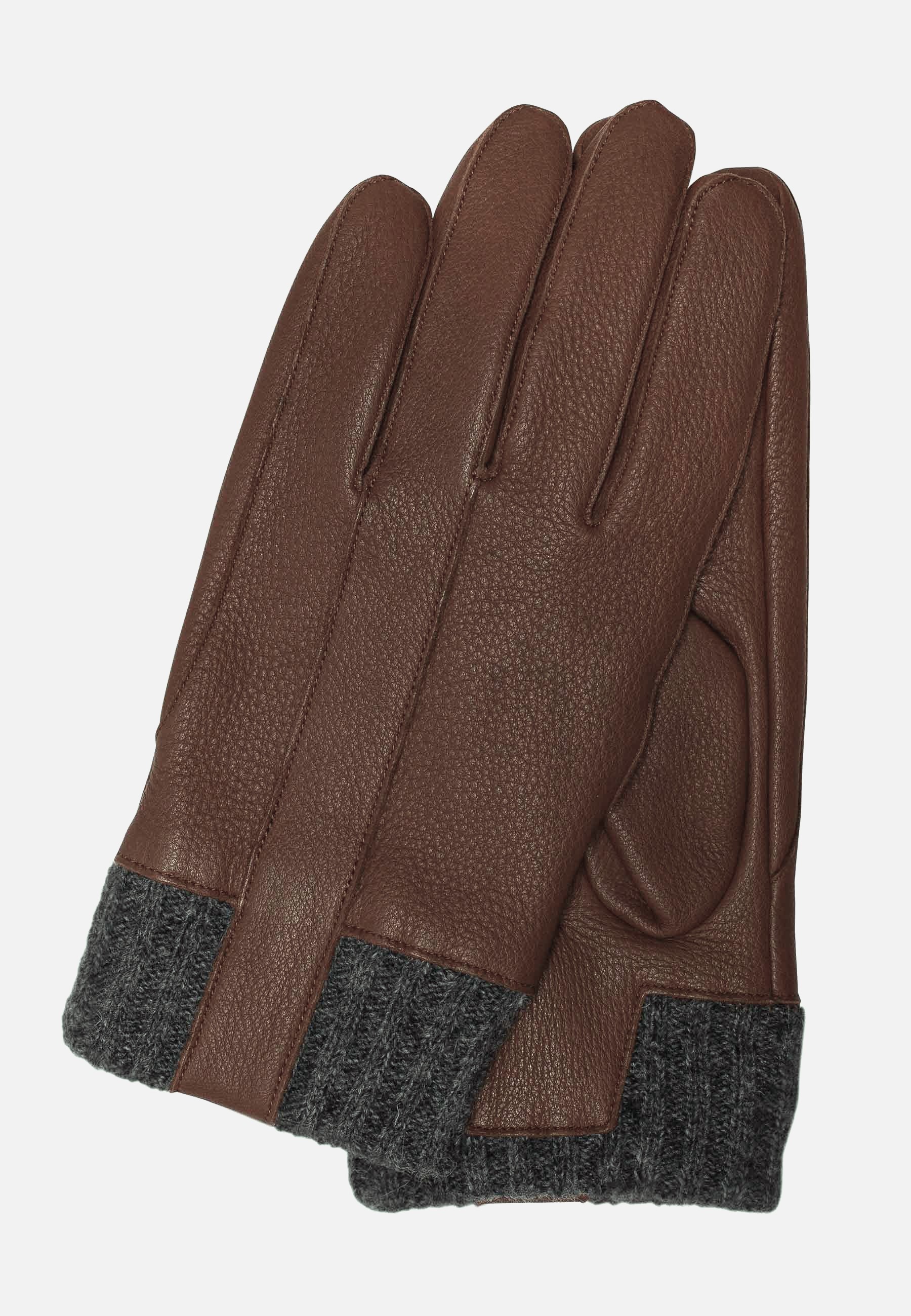 Kessler OTIS Lederhandschuh Herren dark brown Leder