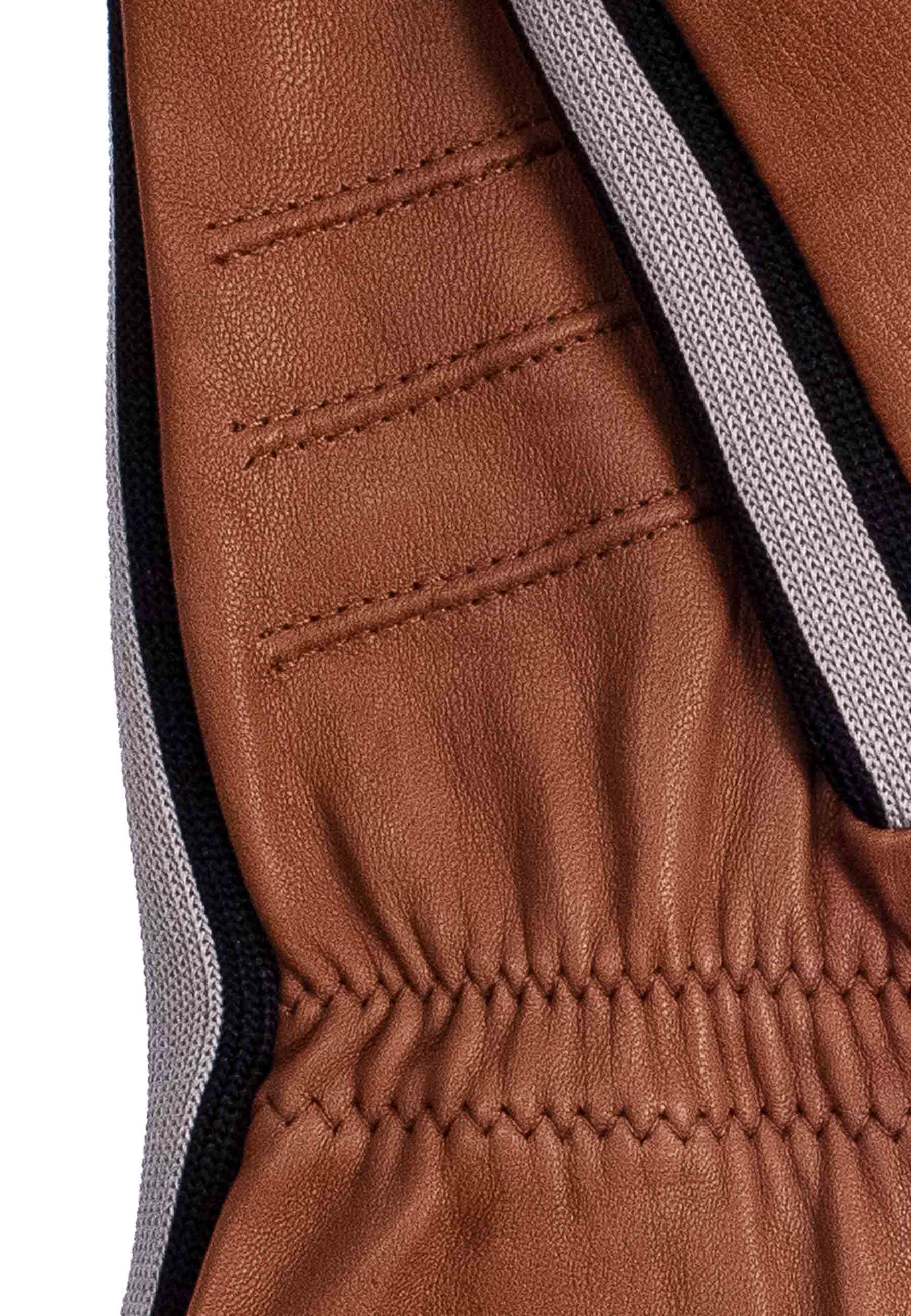 Kessler GIL Lederhandschuh Damen medium brown Vintage Ziegenleder