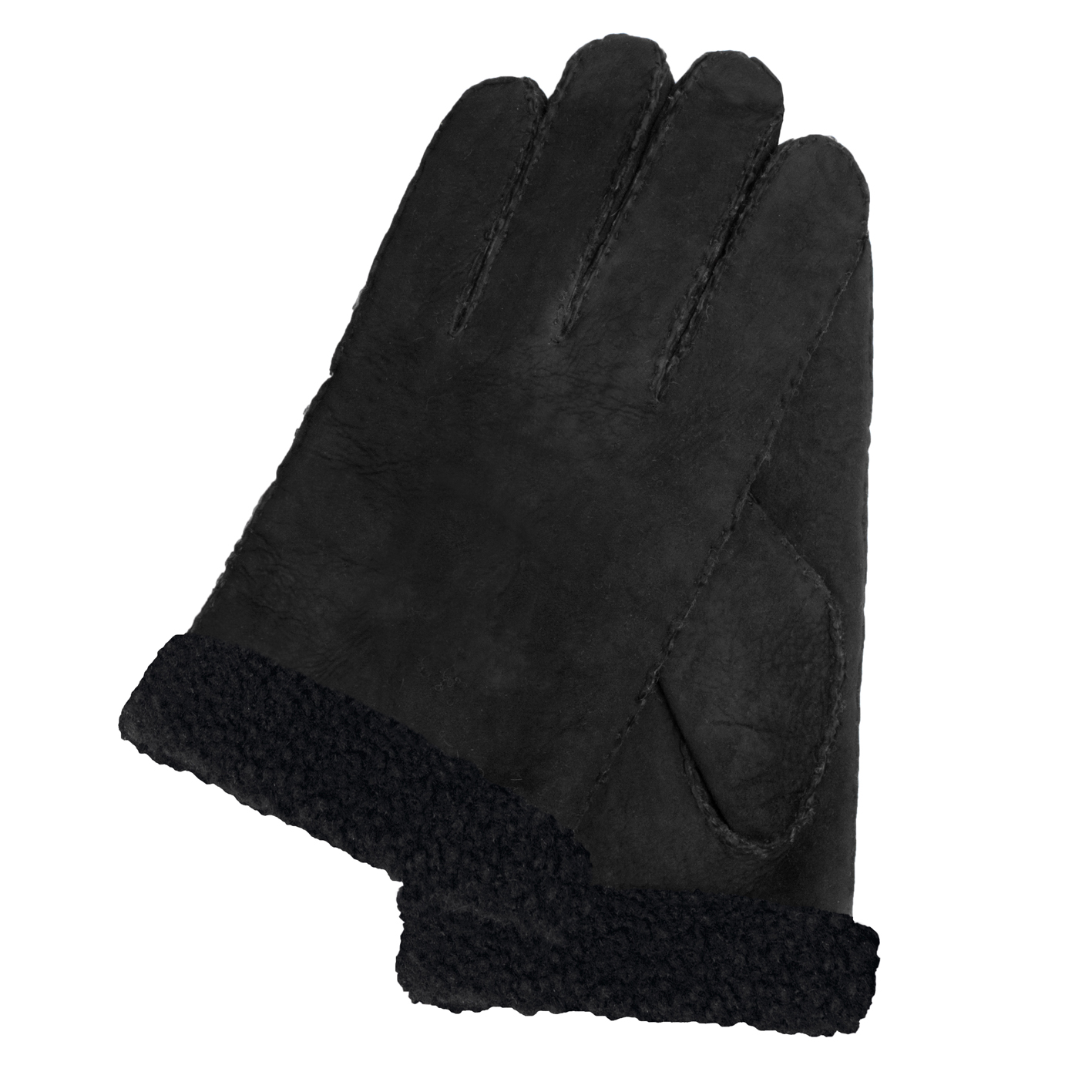Kessler STIG Lederhandschuh Herren schwarz Shearling Lammfell Kessler STIG Lederhandschuh Herren schwarz Shearling Lammfell