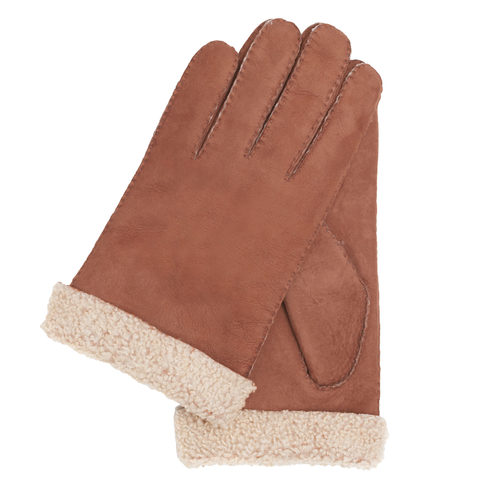 Kessler STIG Lederhandschuh Herren chestnut Shearling Lammfell Kessler STIG Lederhandschuh Herren chestnut Shearling Lammfell