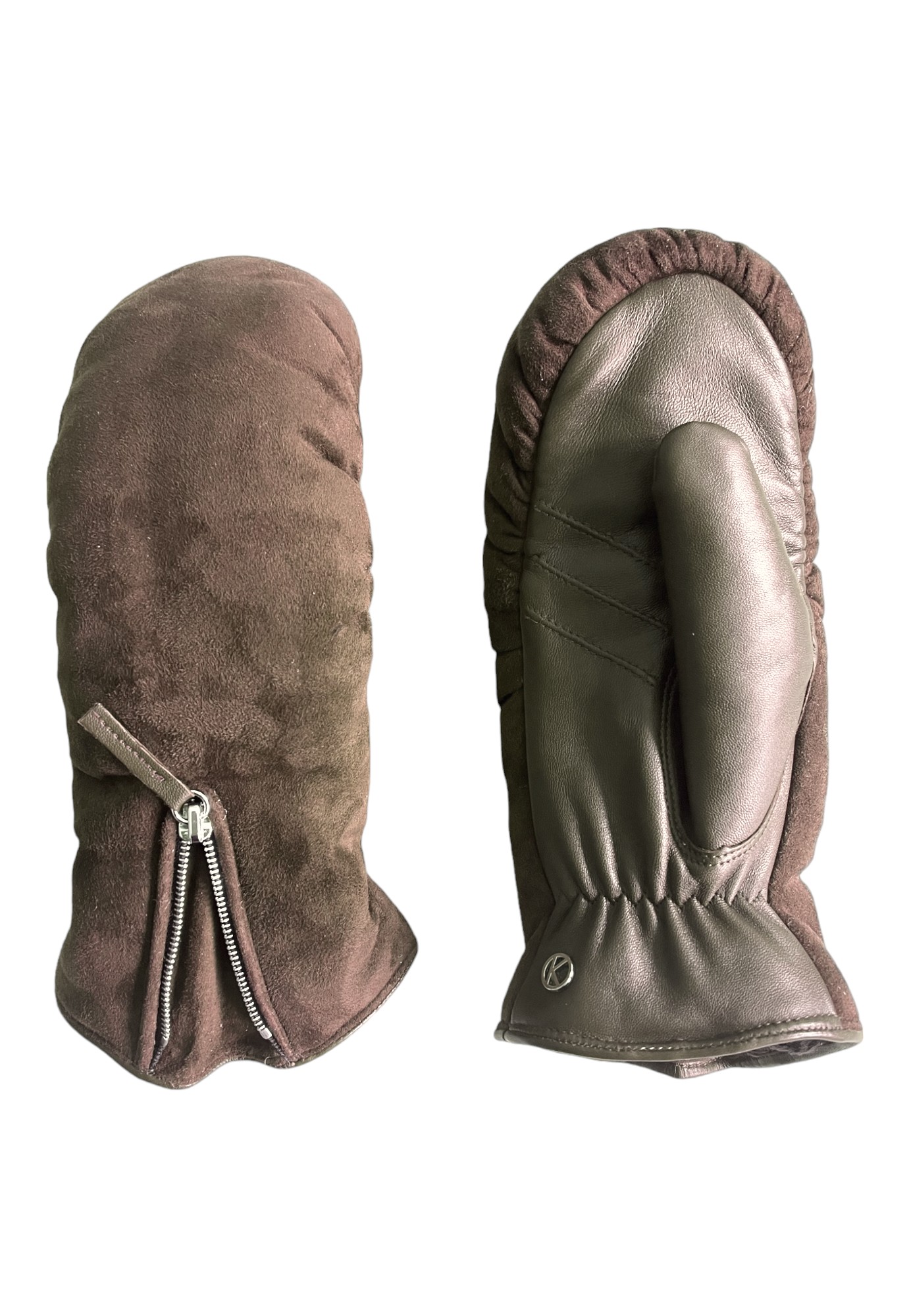 Kessler ALMA Fäustling Damen mink Leder Plüsch Kessler ALMA Fäustling Damen mink Leder Plüsch