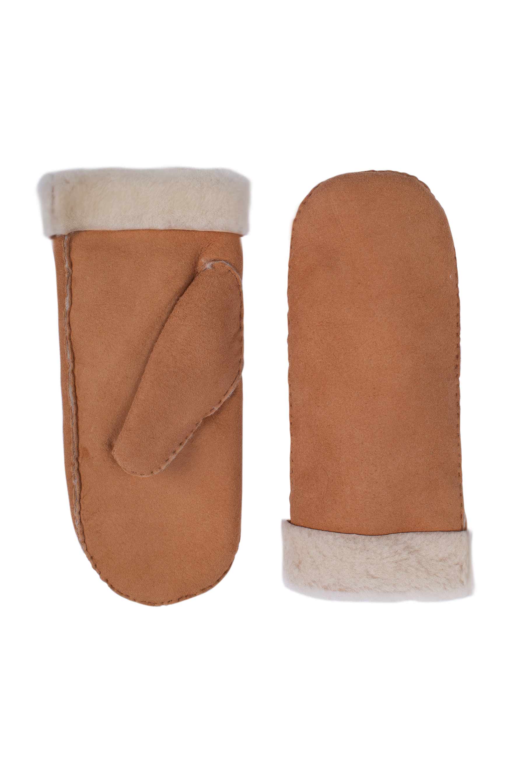 Kessler GRIT Fäustlinge Damen honey Merino Lammfell Kessler GRIT Fäustlinge Damen honey Merino Lammfell