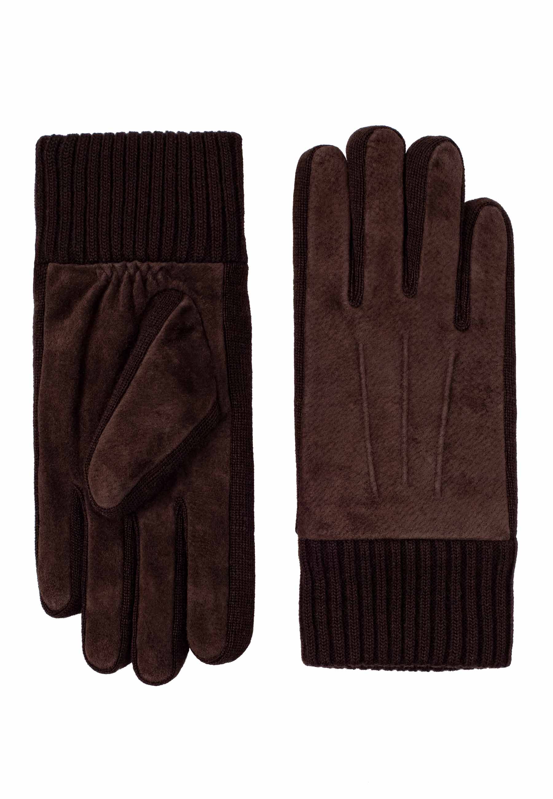 Kessler STAN Lederhandschuh Herren dark brown Leder