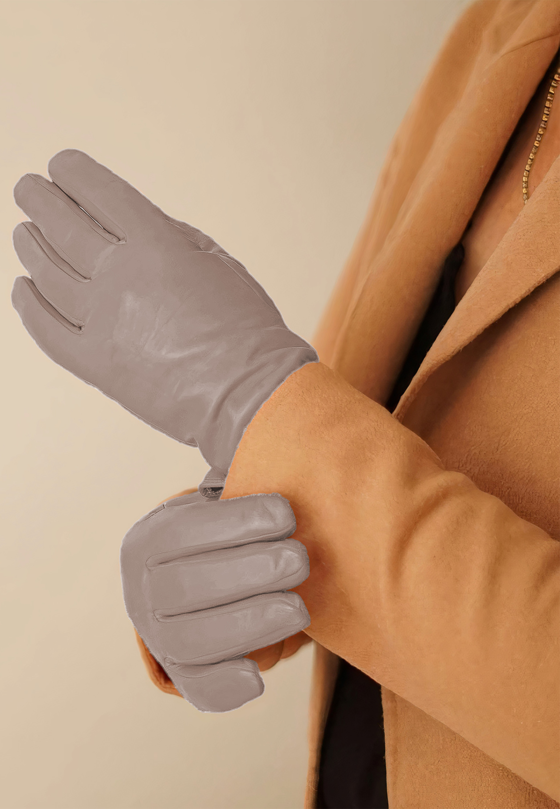 Kessler CHELSEA Lederhandschuh Damen mink Leder Kessler CHELSEA Lederhandschuh Damen mink Leder