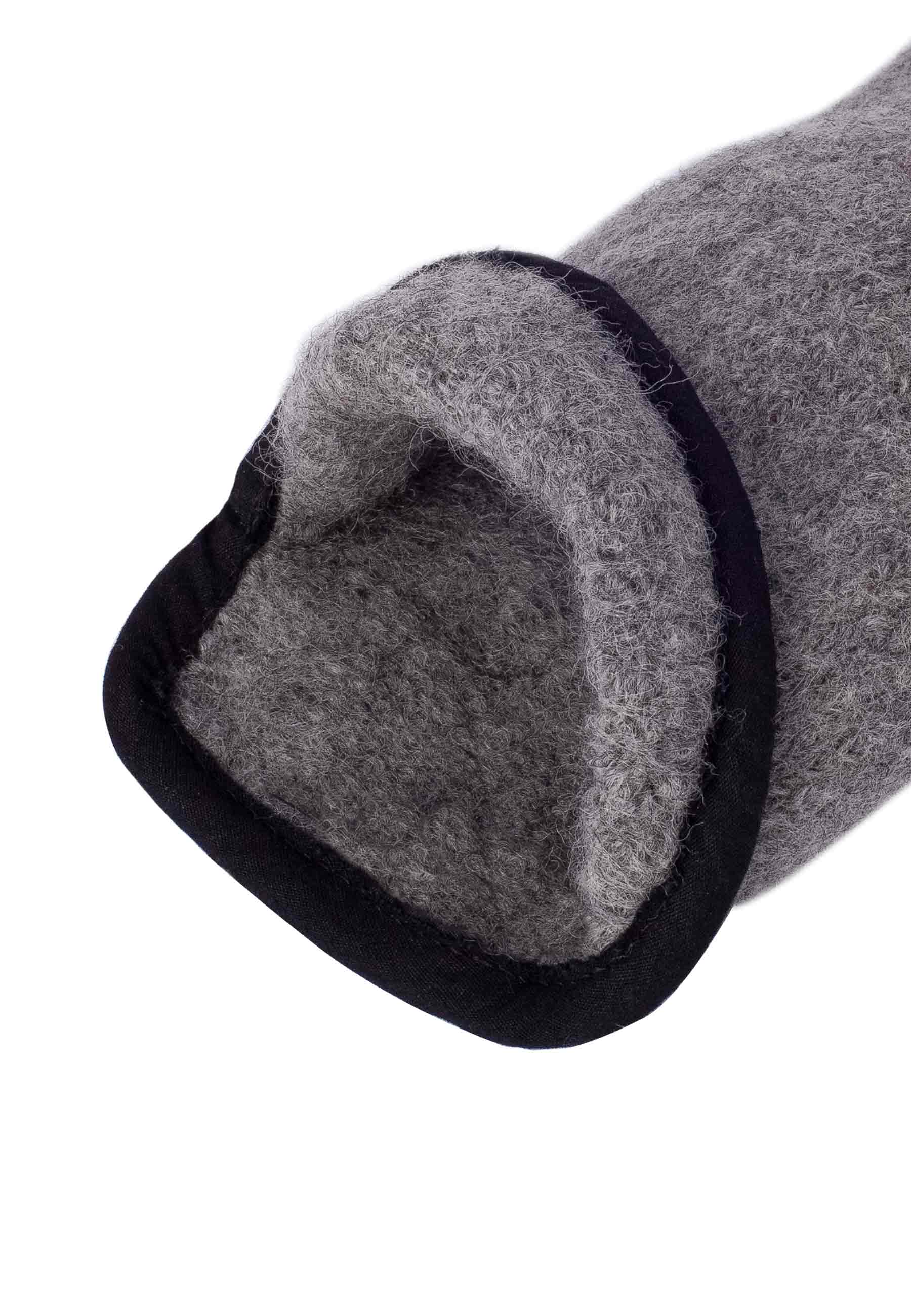 Kessler SASHA Strickhandschuh Damen Herren light grey melange Schurwolle Kessler SASHA Strickhandschuh Damen Herren light grey melange Schurwolle
