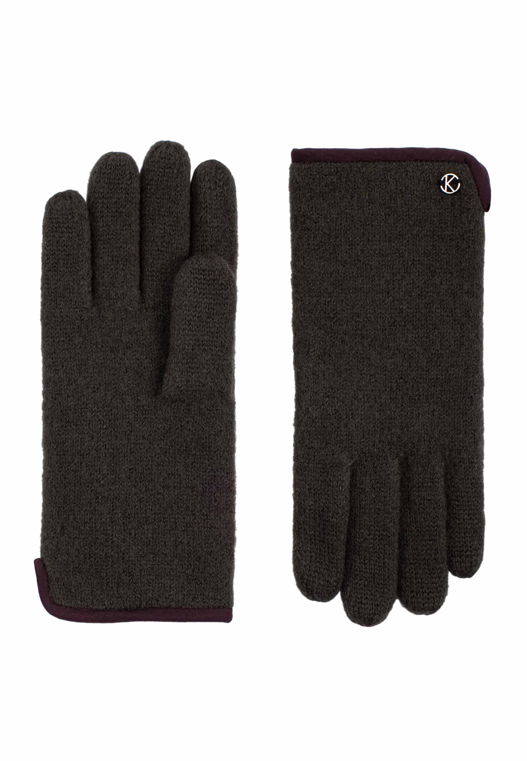 Kessler SASHA Strickhandschuh Damen Herren olive Schurwolle Kessler SASHA Strickhandschuh Damen Herren olive Schurwolle