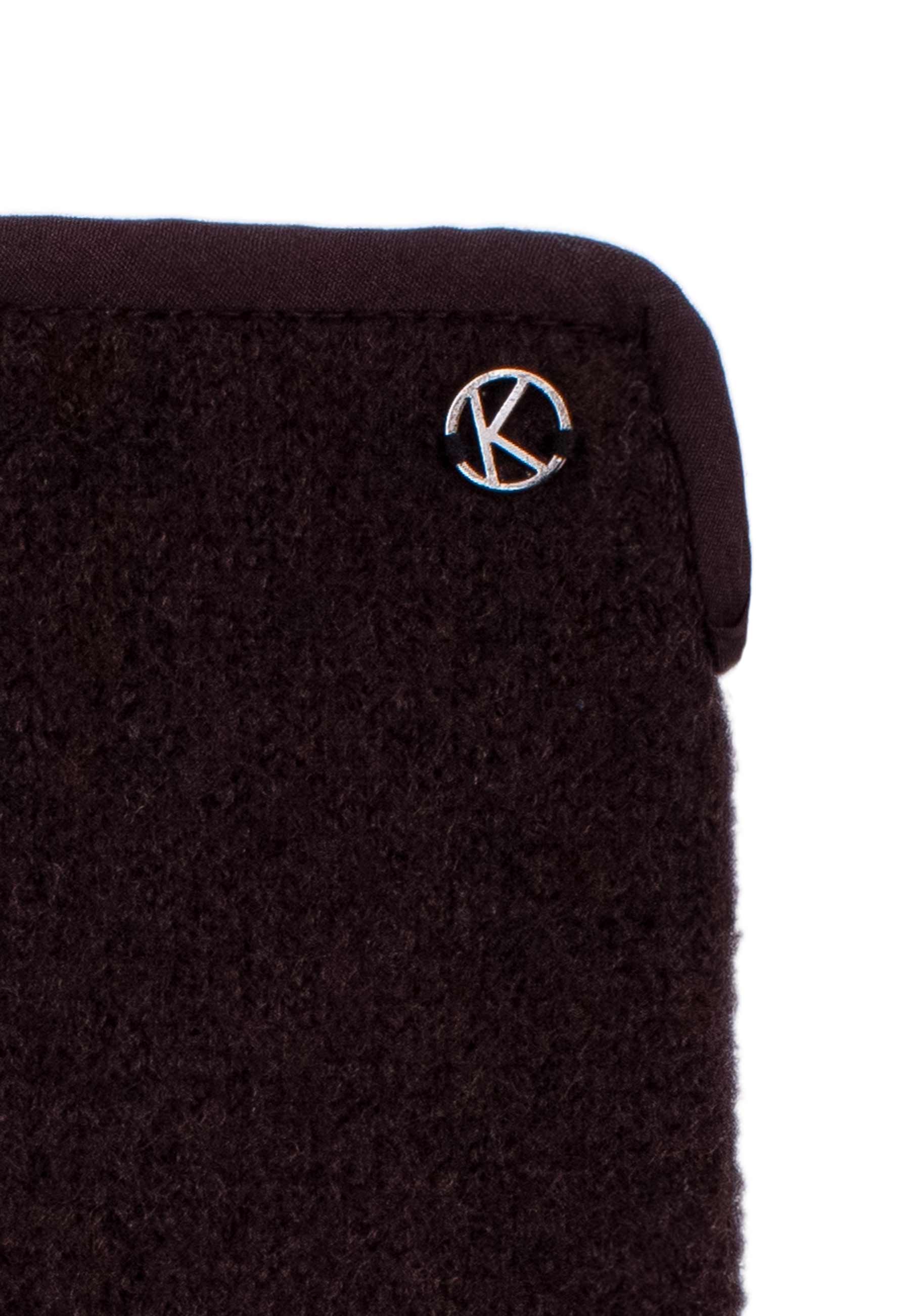 Kessler SASHA Strickhandschuh Damen Herren dark brown Schurwolle Kessler SASHA Strickhandschuh Damen Herren dark brown Schurwolle