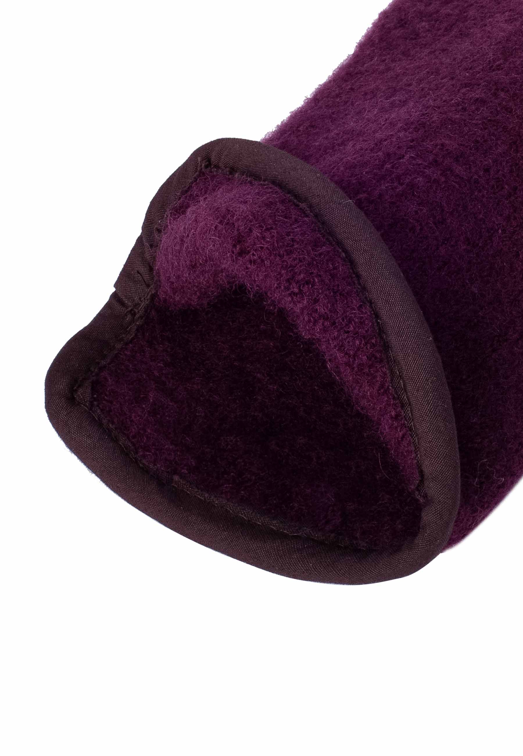 Kessler SASHA Strickhandschuh Damen Herren deep purple Schurwolle Kessler SASHA Strickhandschuh Damen Herren deep purple Schurwolle