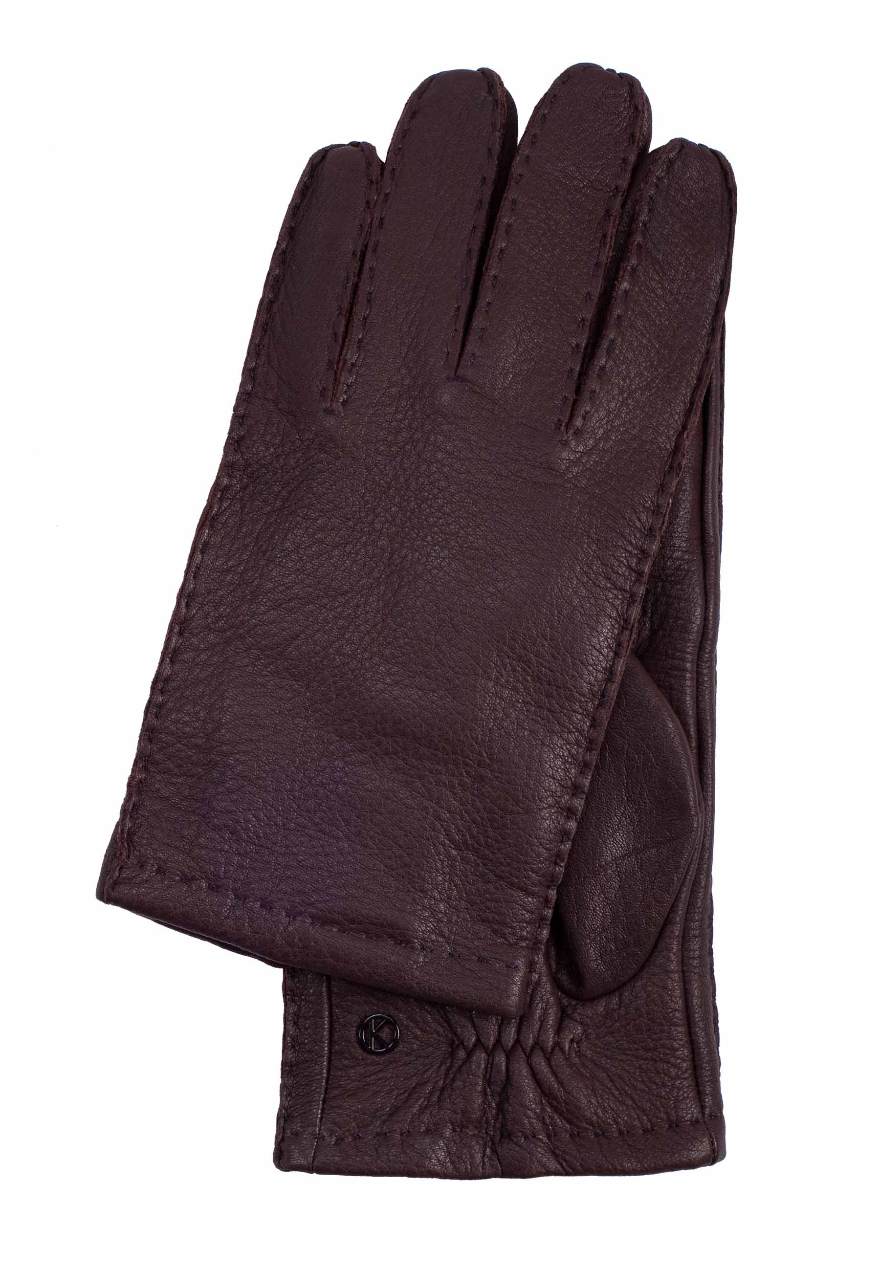 Kessler CHARLES Touch Lederhandschuh Herren dark brown Leder