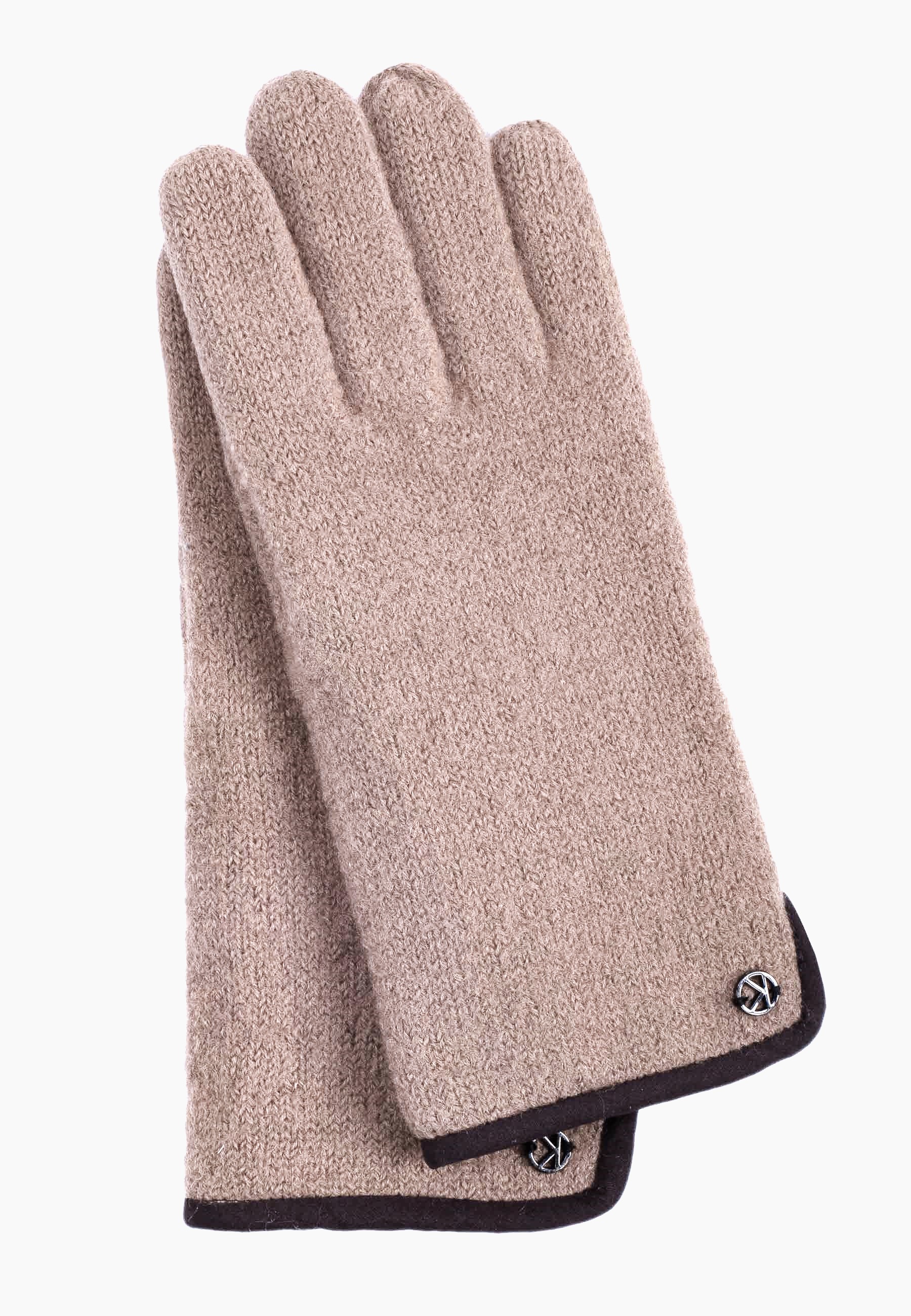 Kessler SASHA Strickhandschuh Damen Herren dark beige Schurwolle Kessler SASHA Strickhandschuh Damen Herren dark beige Schurwolle