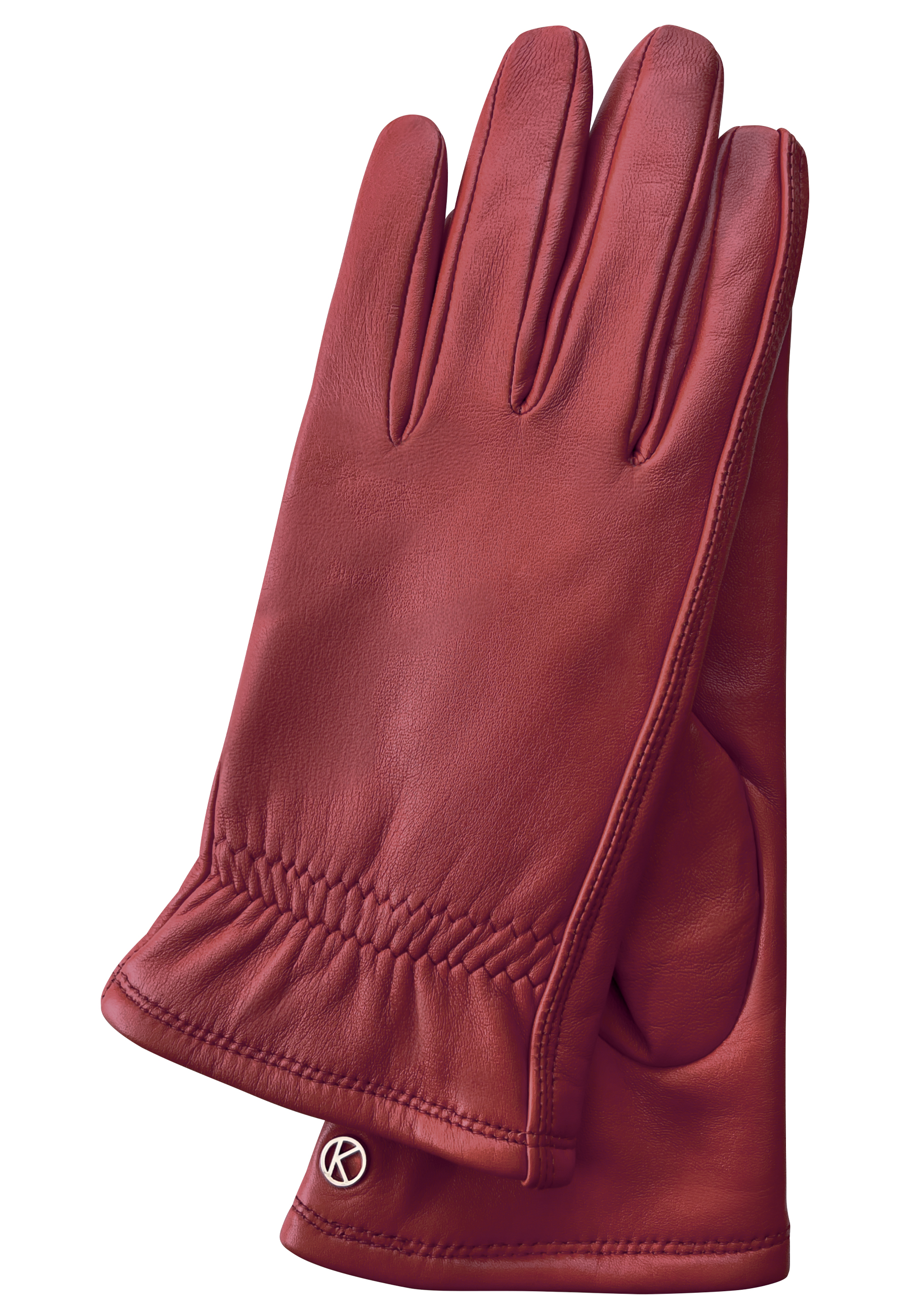 Kessler SADIE Lederhandschuhe Damen crimson red Leder