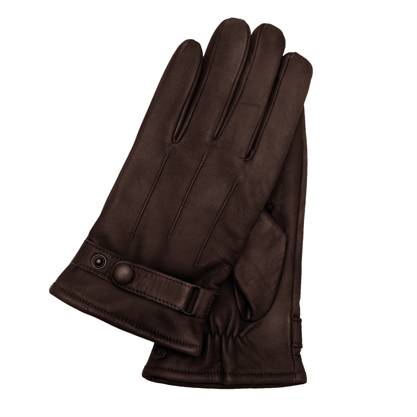 Kessler GORDON TOUCH Lederhandschuh Herren dark brown Leder