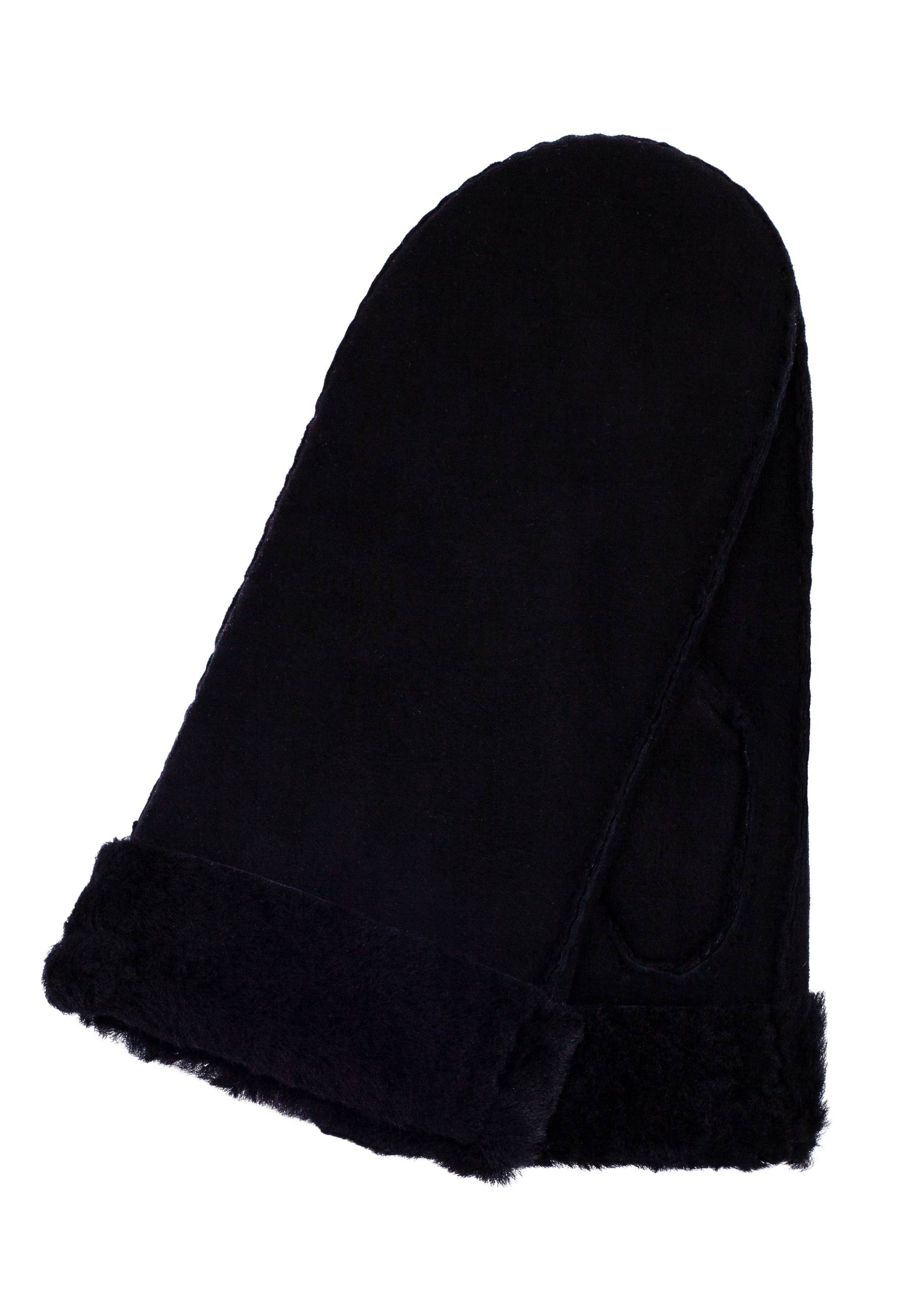 Kessler GRIT Fäustlinge Damen dark schwarz Merino Lammfell Kessler GRIT Fäustlinge Damen dark schwarz Merino Lammfell