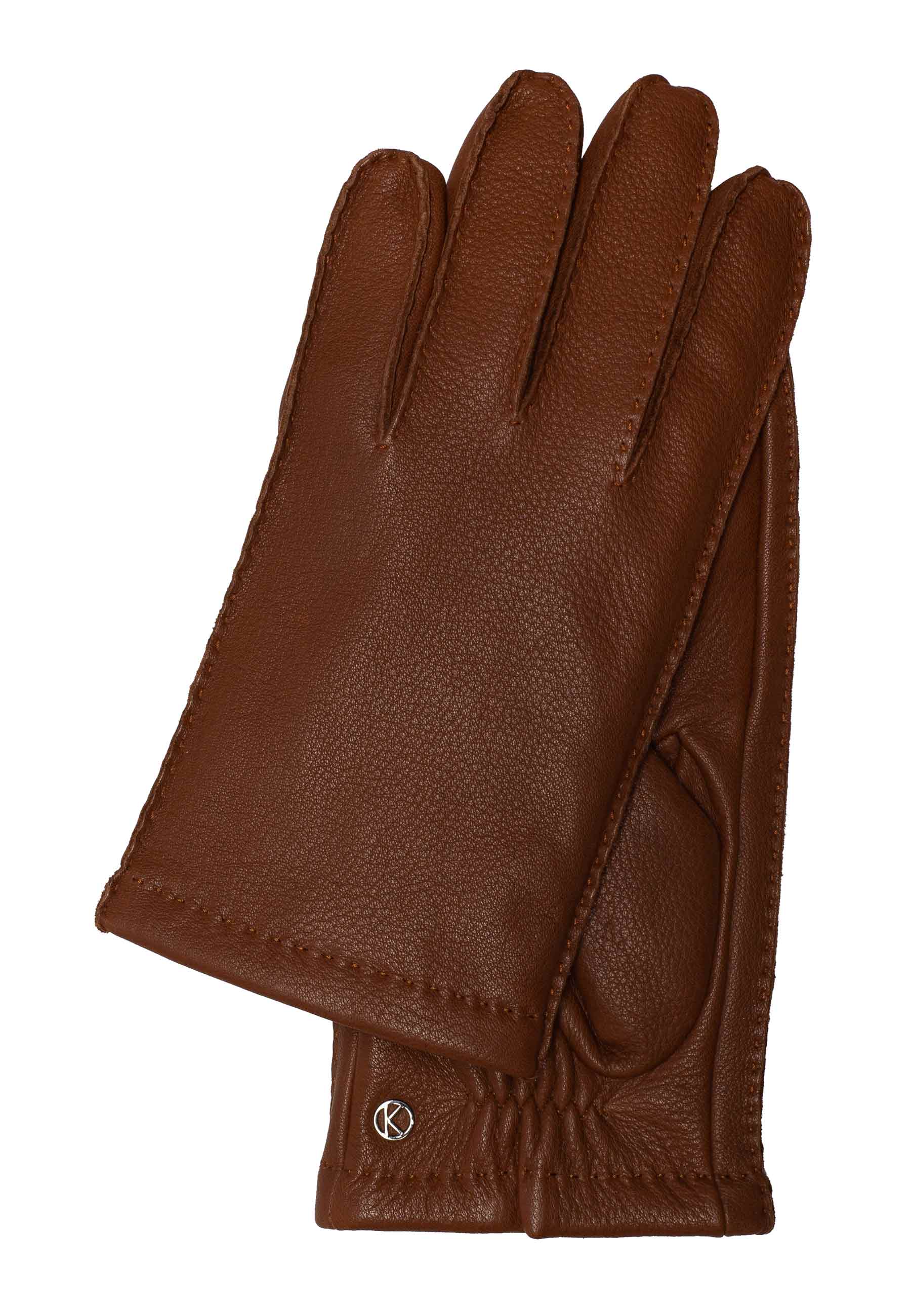 Kessler CHARLES Touch Lederhandschuh Herren tabacco Leder
